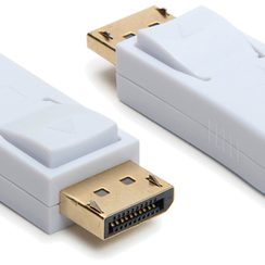 Adapter Ceconet DisplayPort (m)/HDMI (f) 4K 340MHz 10.2Gbit/s geschirmt weiss