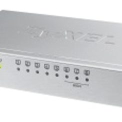 Zyxel ES-108A v3,8x10/100 QoS Desktop-Switch L2 unmanaged