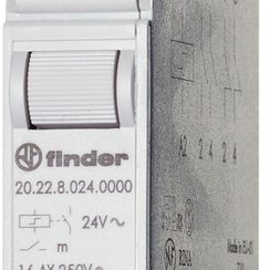 REG Schrittschalter Finder 2NO 16A, An An/Aus Aus, 48VDC