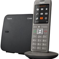 Gigaset CL660 Eco-DECT Telefon, anthrazit