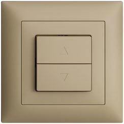 UP-Storenschalter EDIZIOdue FMI sand 1-Kanal