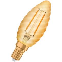 LED-Lampe Vintage 1906 CLASSIC BW 22 FIL GOLD 220lm E14 2.5W 230V 824