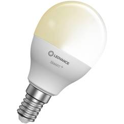 LED-Lampe SMART+ BT P40 40 E14, 5W, 2700K, 470lm, 180°, DIM, opal