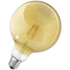 LED-Lampe SMART+ BT Globe 60 55 E27, 6W, 2400K, 725lm, 300°, DIM, gold
