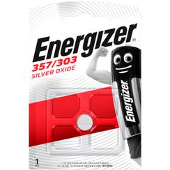 Knopfzelle Silberoxyd Energizer 357/303 (SR44) 1.55V Blister à 1 Stück