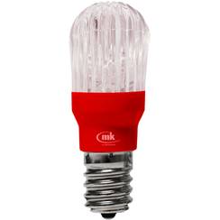 LED Leuchtmittel 0.5W 12V rot E14 Bulb MK