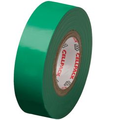 Isolierband Cellpack N° 128, PVC, B=19mm, L=25m, grün