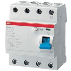 FI-Schalter ABB 30mA 40A 3P+N F204A-40/0.03
