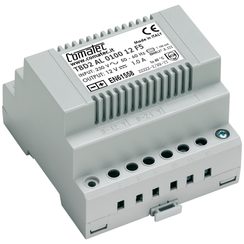 REG-Netzteil Comatec TBD2, IN: 230VAC, OUT: 24VDC/12W, geglättet, 5TE
