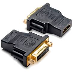 Adapter Ceconet HDMI (f)/DVI (f) WUXGA 165MHz 4.95Gbit/s geschirmt schwarz