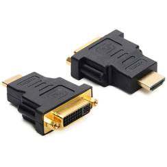 Adapter Ceconet DVI (f)/HDMI (m) WUXGA 165MHz 4.95Gbit/s geschirmt schwarz
