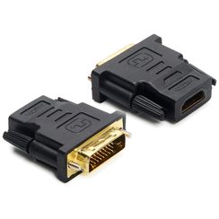 Adapter Ceconet HDMI (f)/DVI (m) WUXGA 165MHz 4.95Gbit/s geschirmt schwarz
