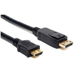 DisplayPort-HDMI-Kabel Ceconet 4K 340MHz 10.2Gb/s 5m schwarz