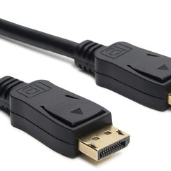 DisplayPort-Kabel Ceconet QXGA 270MHz 10.2Gb/s 15m schwarz