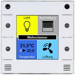 EB-Raumbediengerät u::Lux Switch, Ausführung digitalSTROM, 55x55mm, weiss