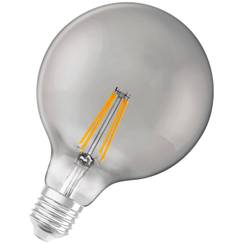 LED-Lampe SMART+ BT Globe 125 48 E27, 6W, 2700K, 600lm, 300°, DIM, rauch