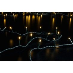 LED Connect String 300LED ww 22.5m, cable green 31V/6W