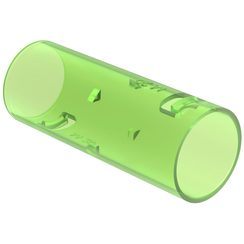Verbindungsmuffe Spotbox M20 grün-transparent