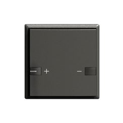 UP-Taster ZEP Universaldimmer 1K/1T mit LED EDIZIOdue schwarz