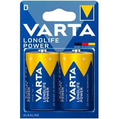 Batterie Alkali VARTA Longlife Power D Blister à 2Stück