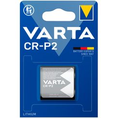 Batterie Lithium Varta Photo CRP2, 6V 1er Blister