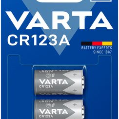 Batterie Lithium Varta Photo CR123A 3V 2er Blister