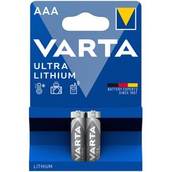 Batterie VARTA Ultra Lithium AAA 1.5V Blister à 2Stück