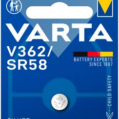 Varta Watch V362 1er Bli SR58 Silber