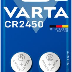 Knopfzelle Lithium VARTA Electronics CR2450 3V Blister à 2Stück