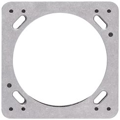 UP-Montageplatte robusto 1×1 aluminium