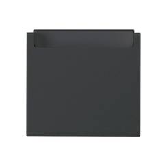 Frontset, kallysto, 60x60, schwarz für Hotelcard-Schalter